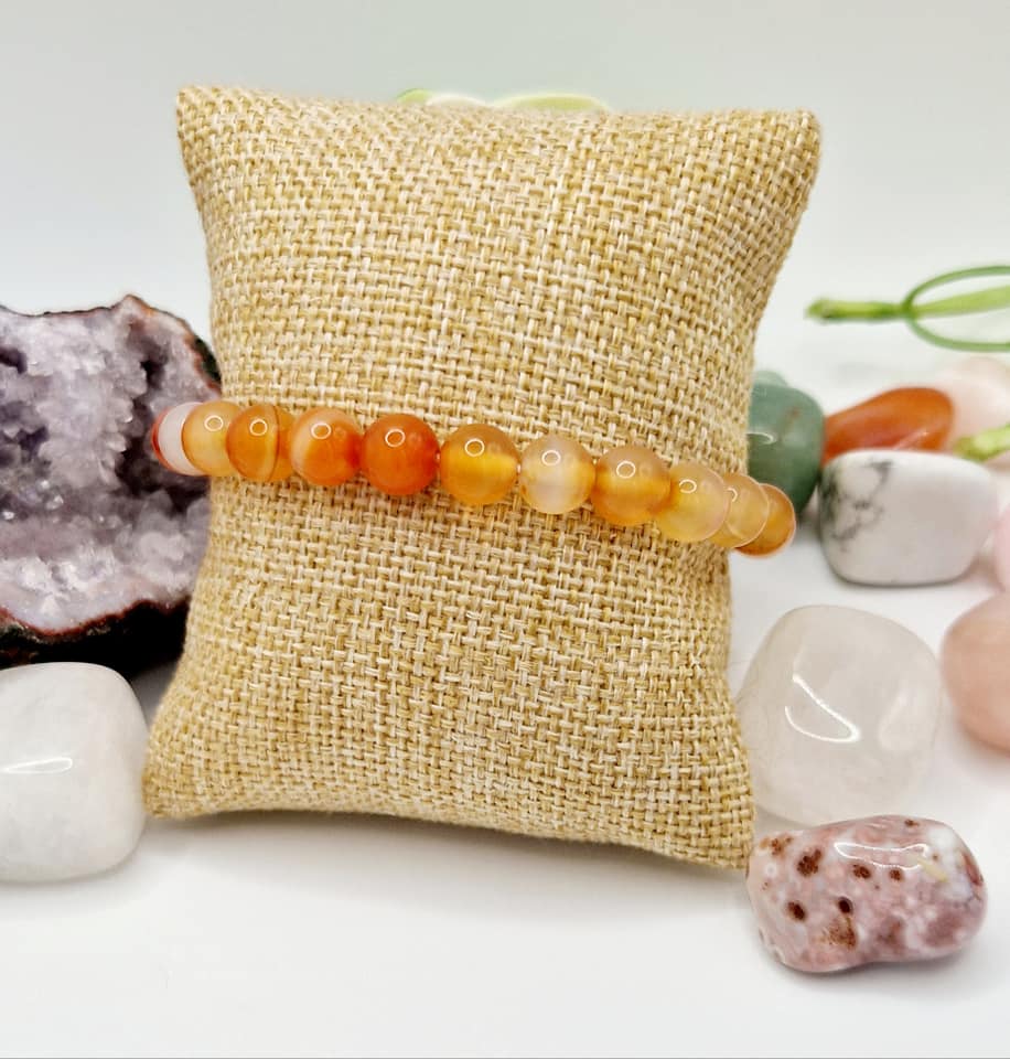 BRACELET CORNALINE MULTICOLORE A