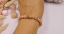 BRACELET BOULE 08MM PIERRE DE LUNE MULTICOLORE AA (TRIE)