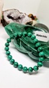 BRACELET MALACHITE A BOULE 08MM