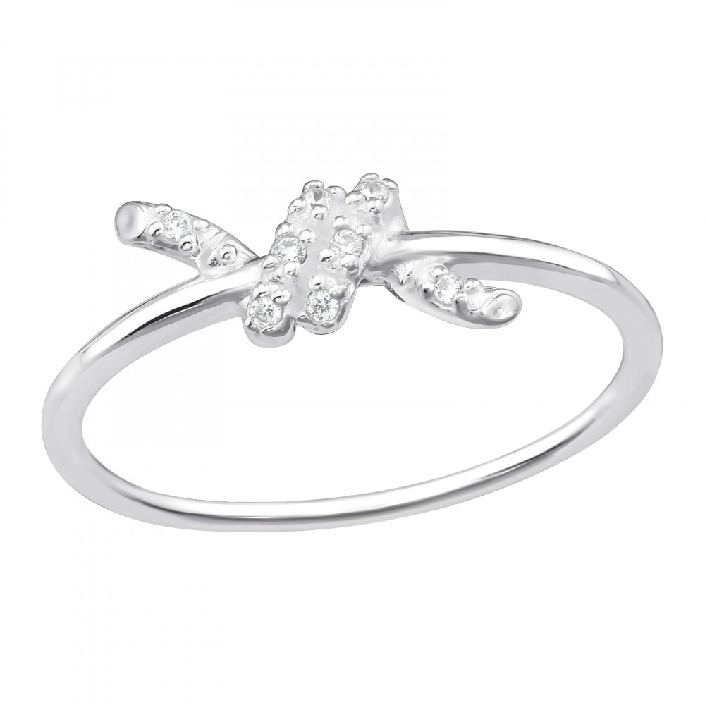 BAGUE NOEUD ARGENT 925