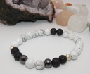 BRACELET HOWLITE  HOMME 08MM