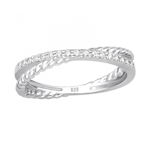 [B-2805] BAGUE ARGENT 925