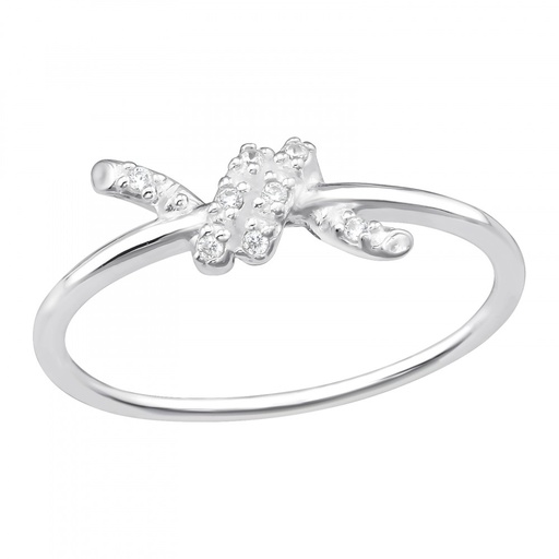 [B-2904] BAGUE NOEUD ARGENT 925